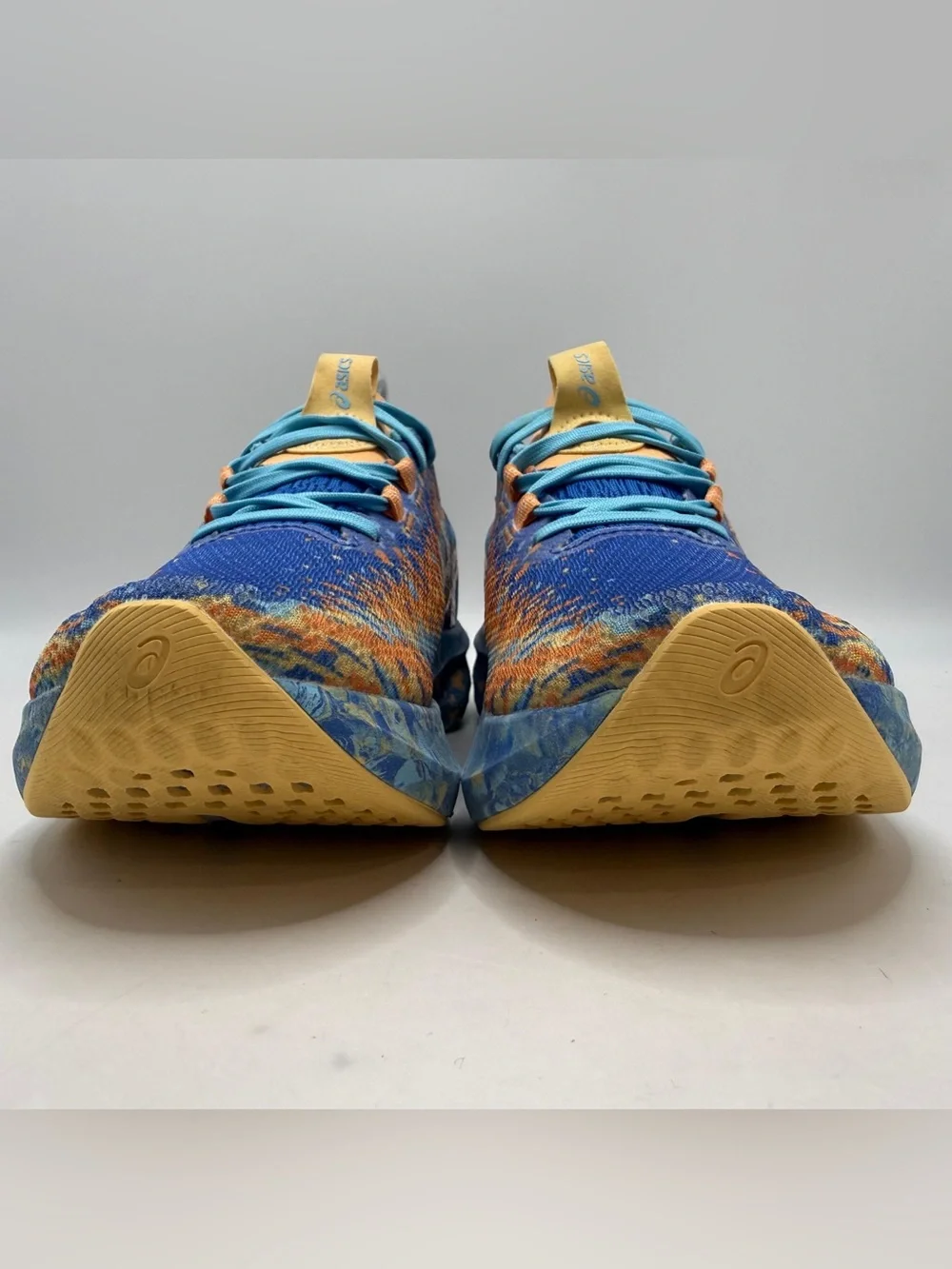 ASICS Noosa Tri 16 Women’s 8.5 Blue Orange Running Shoes 1012B675-400